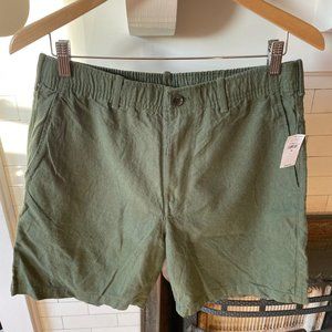 *New* Gap Men's 100% Linen Shorts in Mint Green size Medium
